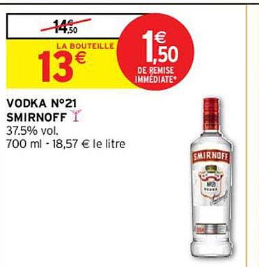 Vodka N°21 Smirnoff