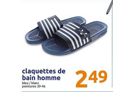 Claquettes De Bain Homme