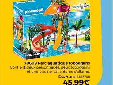 70609 parc aquatique toboggans