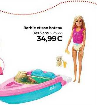 barbie et son bateau