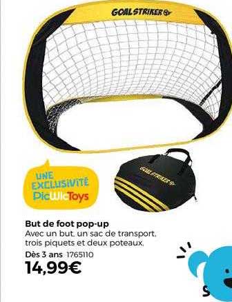 but de foot pop-up