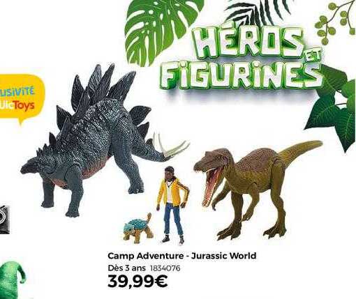 camp adventure - jurassic world