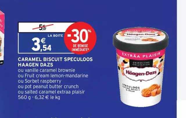 Caramel Biscuits Spéculoos Häagen Dazs