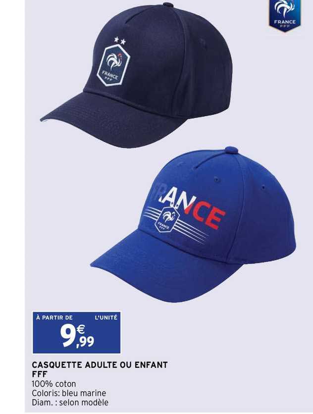 Casquette Adulte Ou Enfant Fff