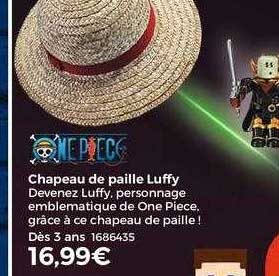 chapeau de paille luffy