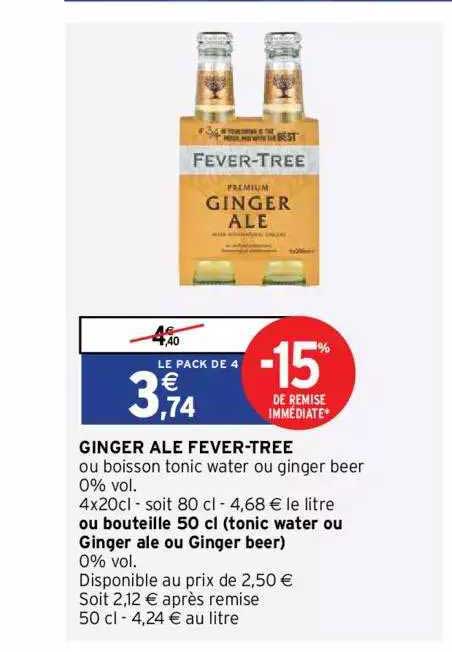 ginger ale fever-tree