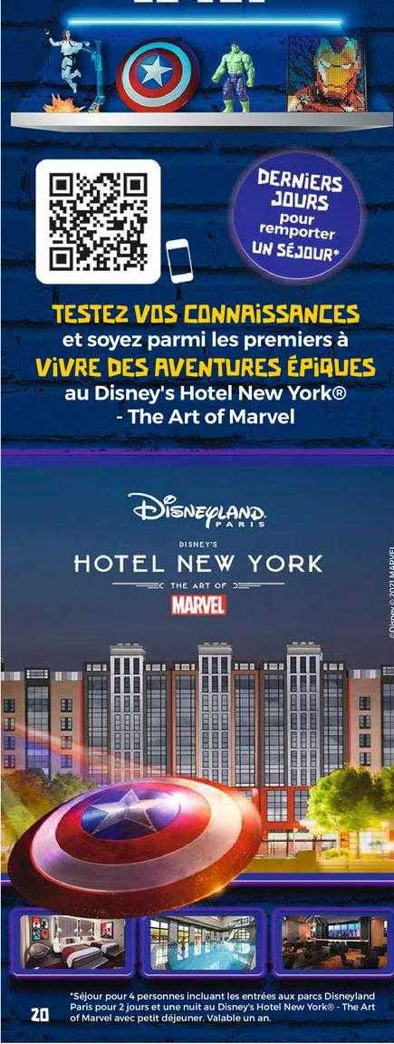 hotel new york marvel disneyland