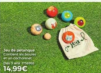 jeu de pétanque