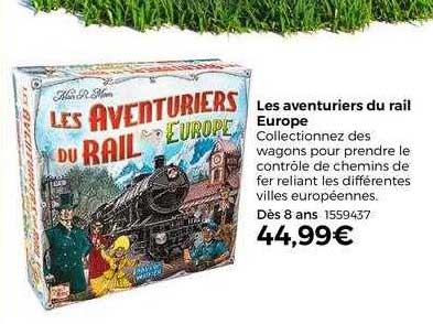 les aventuriers du rail europe