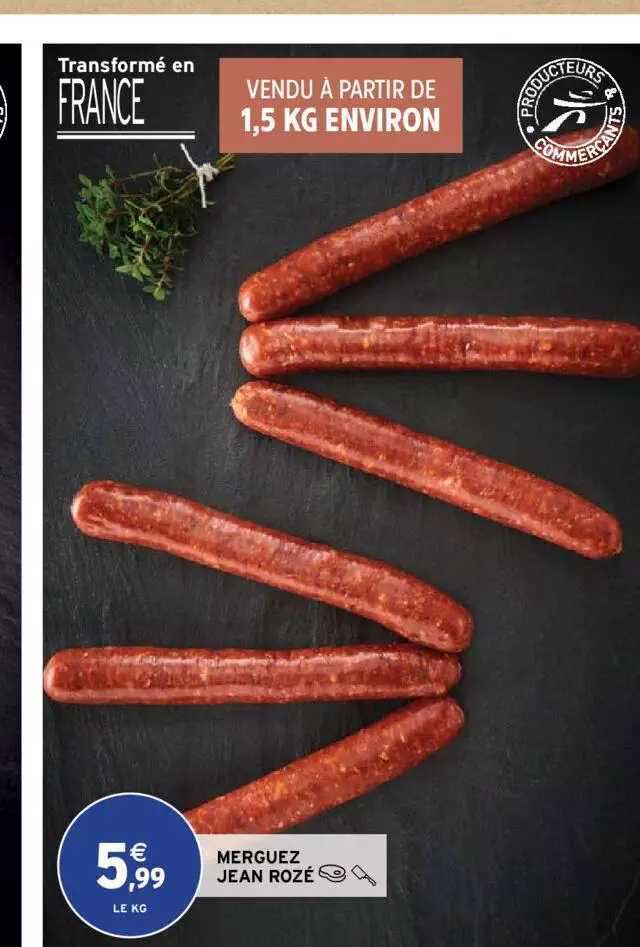 merguez jean rozé