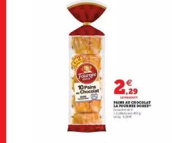 pains au chocolat la fournée dorée