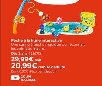 pêche à la ligne interactive