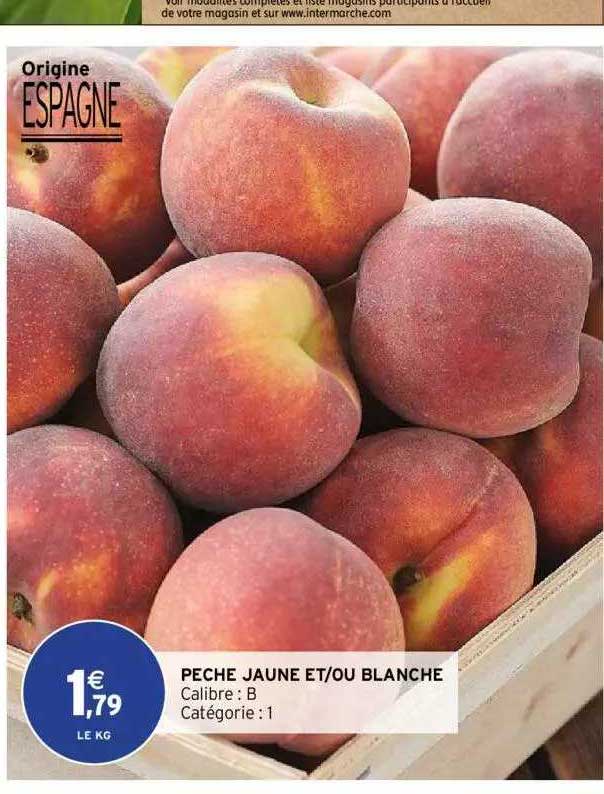 pêche jaune et-ou blanche