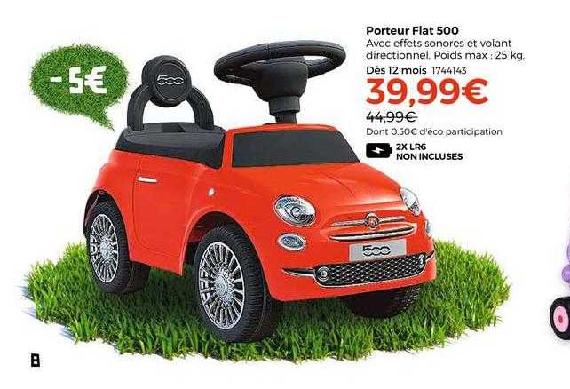 porteur fiat 500