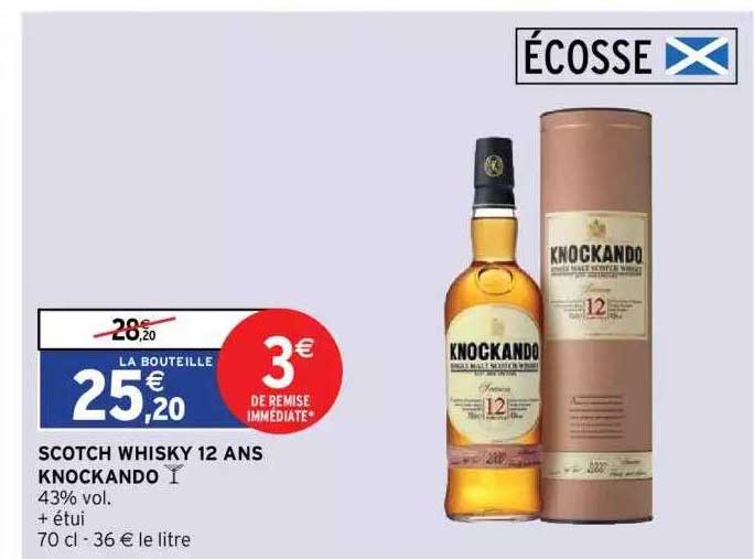 scotch whisky 12 ans knockando