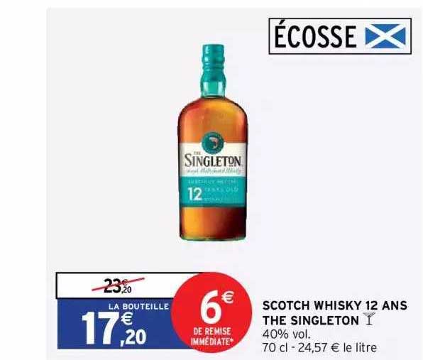 Scotch Whisky 12 Ans The Singleton