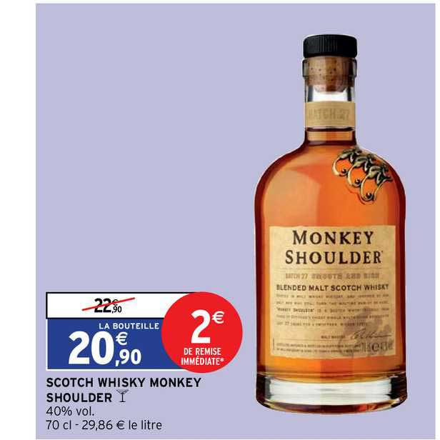 scotch whisky monkey shoulder