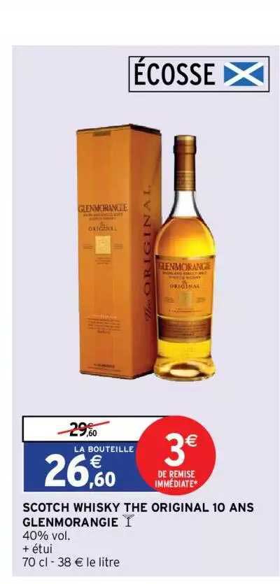 scotch whisky the original 10 ans glenmorangie