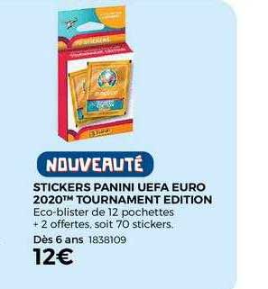 stickers panini uefa euro 2020 tournament édition