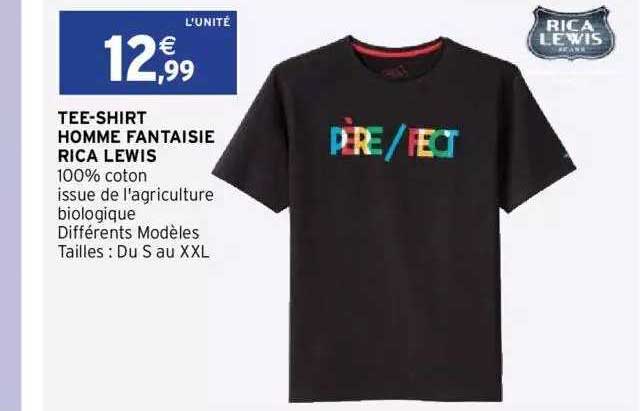 Tee-shirt Homme Fantaisie Rica Lewis