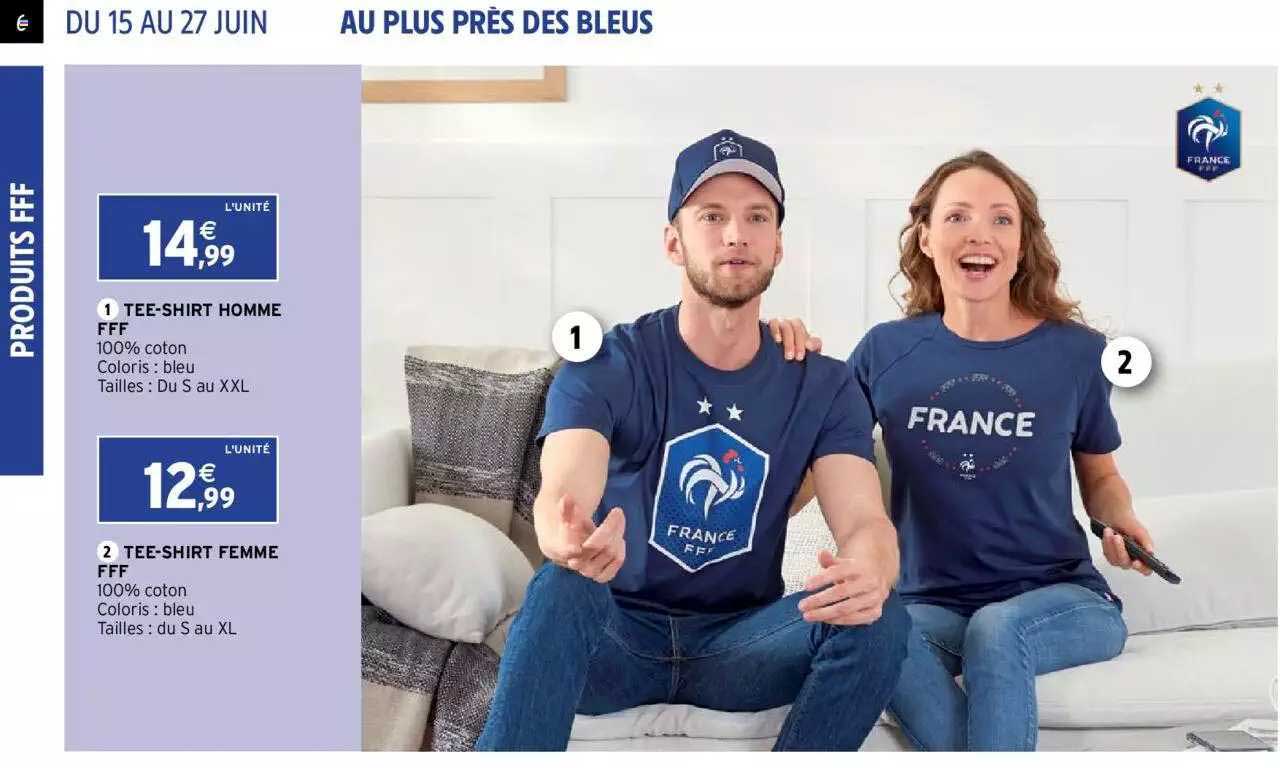 tee-shirt homme fff, tee-shirt femme fff