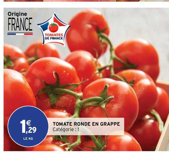 Tomate Ronde En Grappe