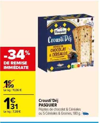 Crousti'déj Pasquier