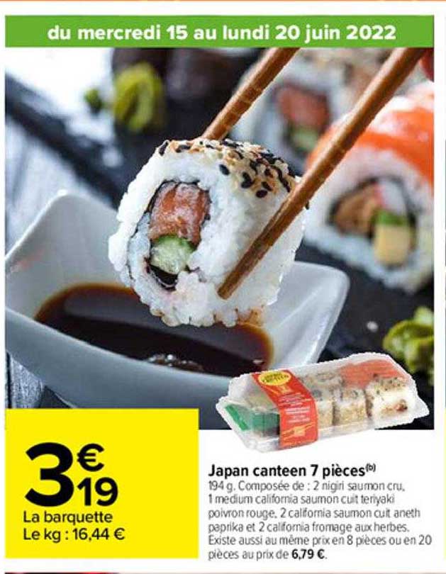 japan canteen 7 pièces