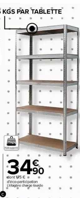 l'étagère charge lourde