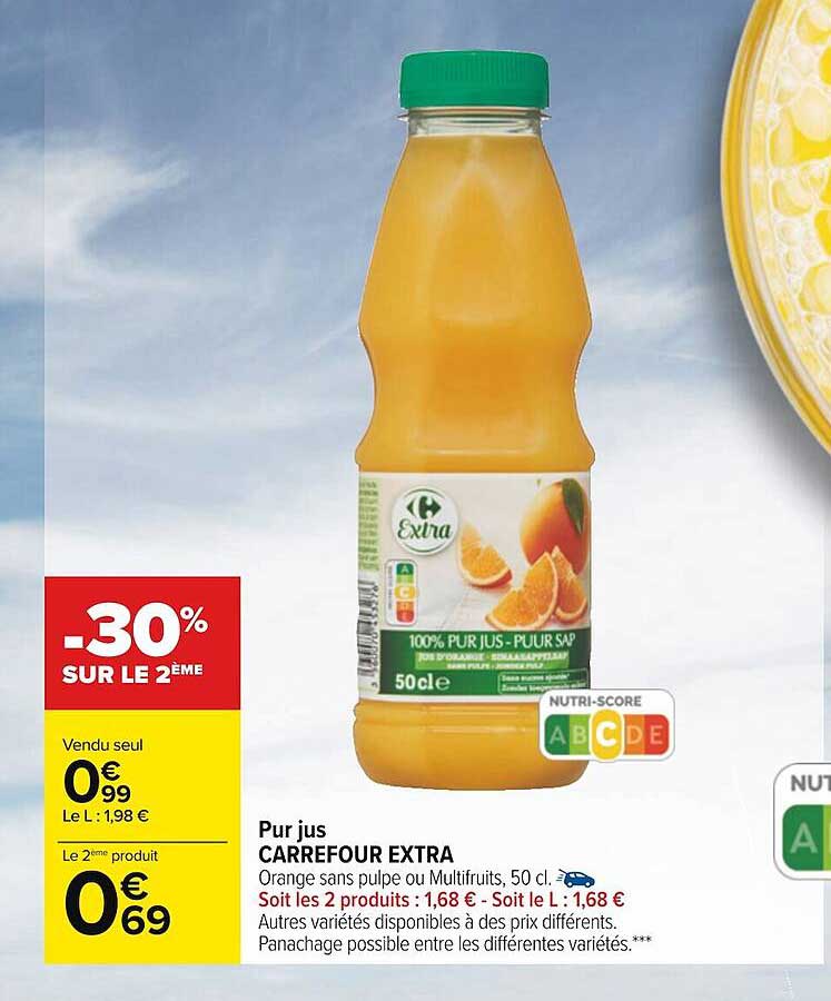 Pur Jus Carrefour Extra