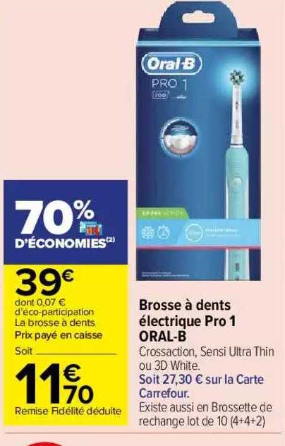 Brosse à Dents électrique Pro 1 Oral-b