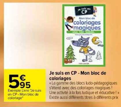 je suis en cp-mon bloc de coloriages
