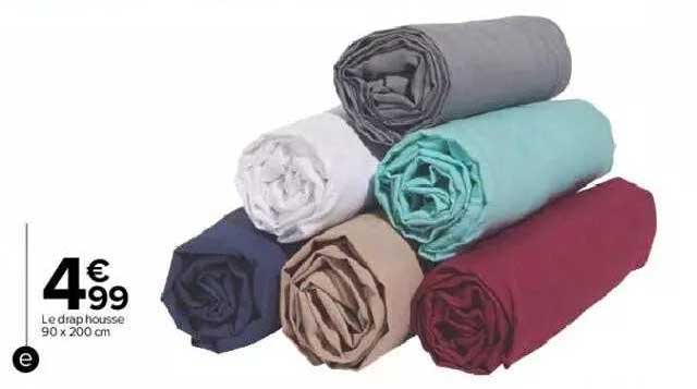 Le Drap Housse 90 X 200 Cm