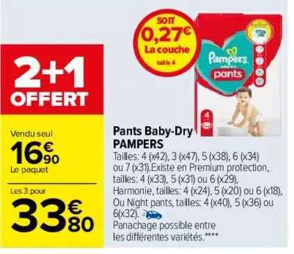 pants baby-dry pampers