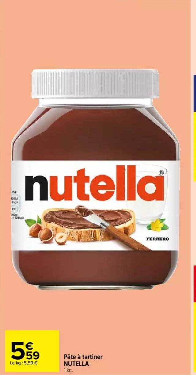 Pâte à Tartiner Nutella