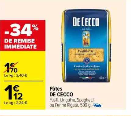 pâtes de cecco
