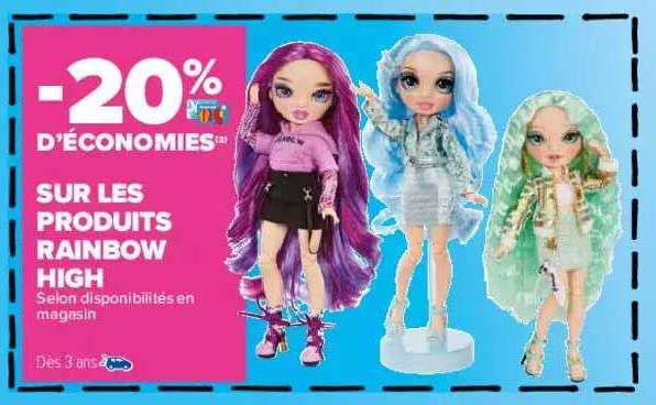 produits rainbow high