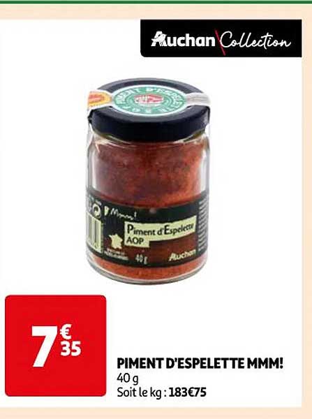 piment d'espelette mmm!