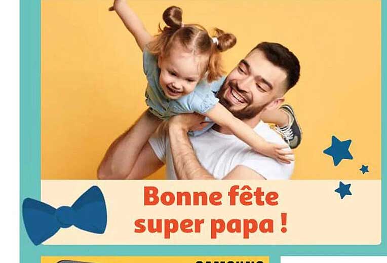 bonne fête super papa!