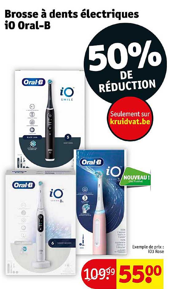 brosse à dents électriques i0 oral-b