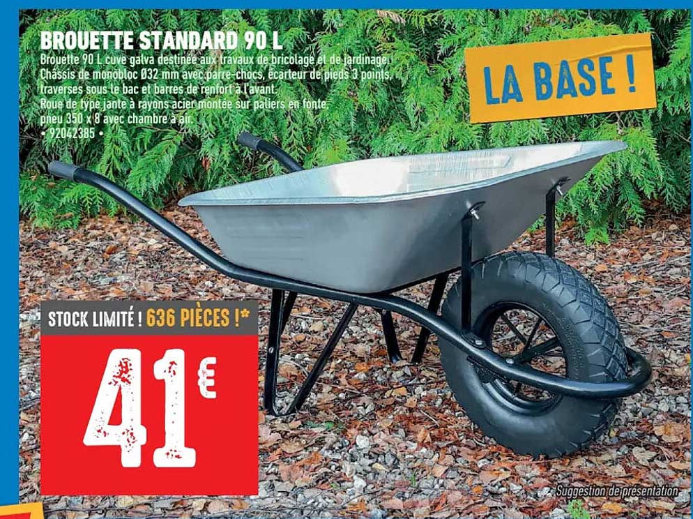 brouette standard 90l