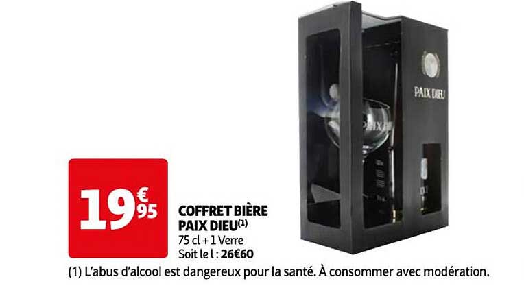 coffret bière paix dieu