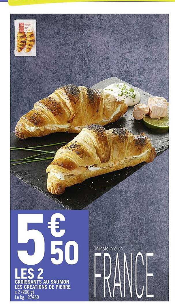 Croissants Au Saumon Les Créations De Pierre