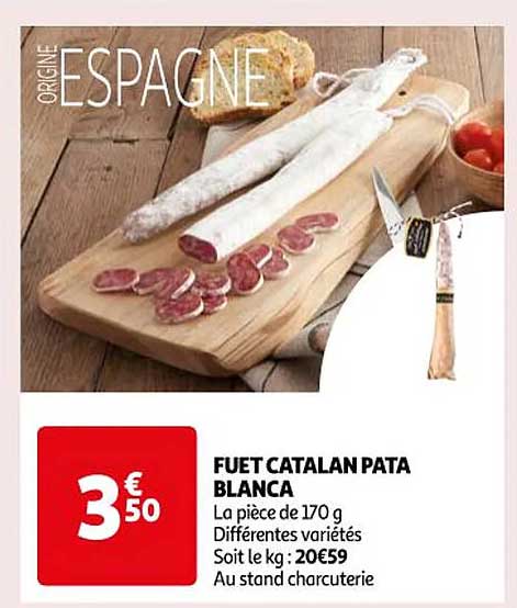 fuet catalan pata blanca