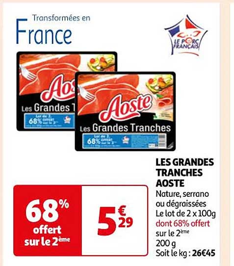 les grandes tranches aoste