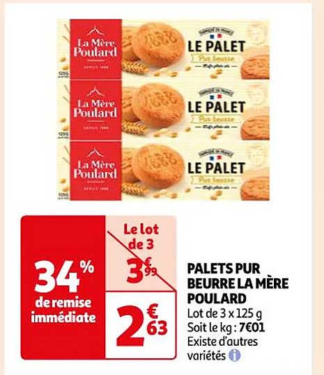 palets pur beurre la mère poulard