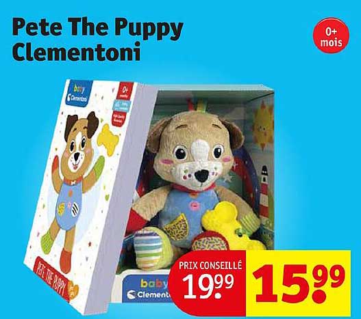 pete the puppy clementoni