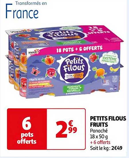 Petits Filous Fruits