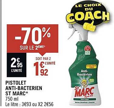 pistolet anti-bactérien st marc