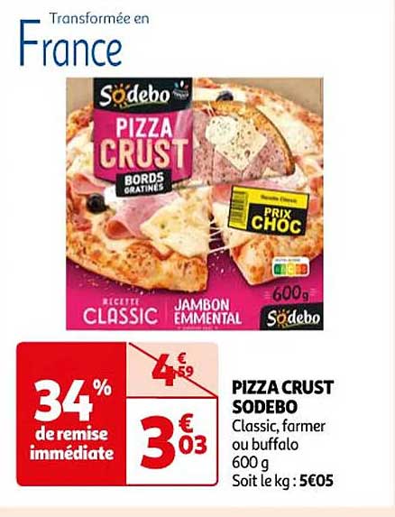 Pizza Crust Sodebo